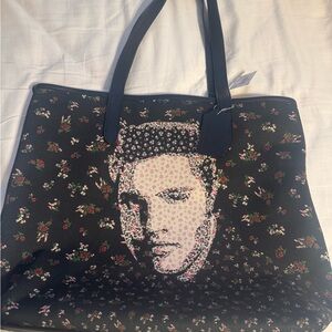 Coach Black Artistic Tote Bag